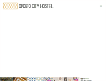 Tablet Screenshot of oportocityhostel.com